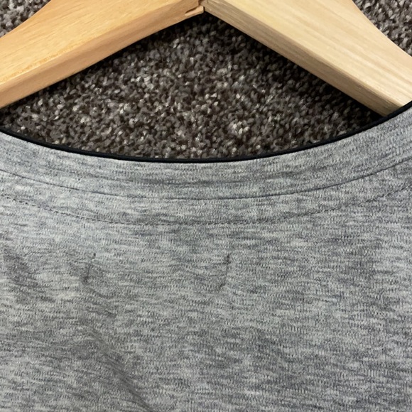 Fresh Grey Calibrate High V-neck T-Shirt - Picture 5 of 5